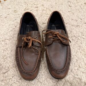 Black Suede Studio loafers size 39